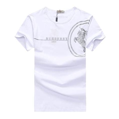 black burberry brit men's crew neck check graphic cotton t-shirt|Men’s Designer Shirts .